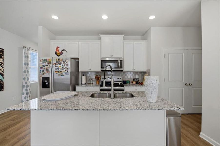 Furnished interior view inside a new home in Walden Park - The Retreat, Jonesboro (Image 16).