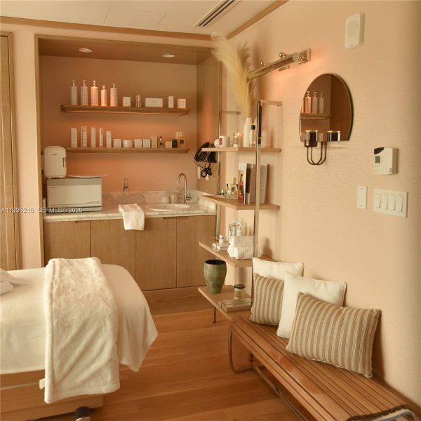 Furnished interior view inside a new home in , Miami (Image 10).