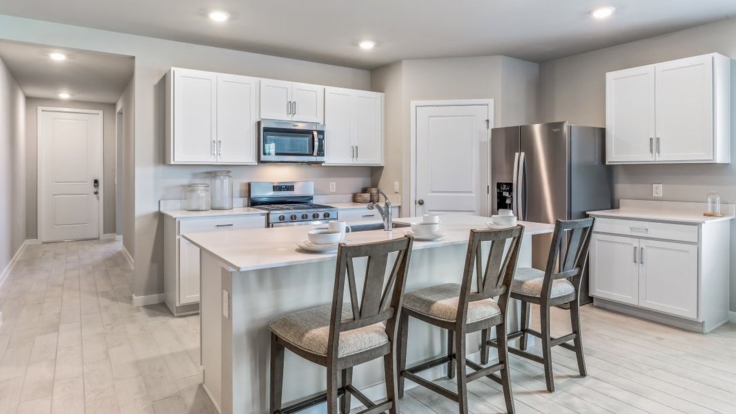 Representative furnished interior of a home built from the LAKESIDE by D.R. Horton in Palmetto Landing at Babcock Ranch Express, Punta Gorda (Image 7). Representative furnished interior of a home built from the LAKESIDE by D.R. Horton in Palmetto Landing at Babcock Ranch Express, Punta Gorda (Image 7).
