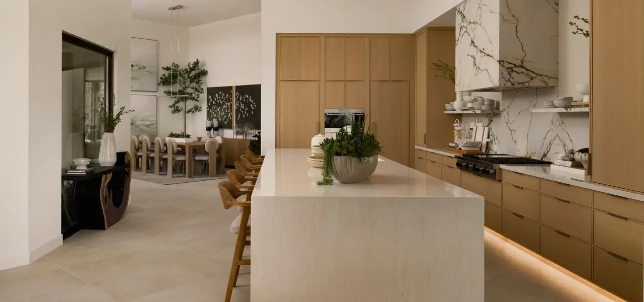 Furnished interior view inside a new home in The Edge at Joy Ranch, Scottsdale (Image 2).