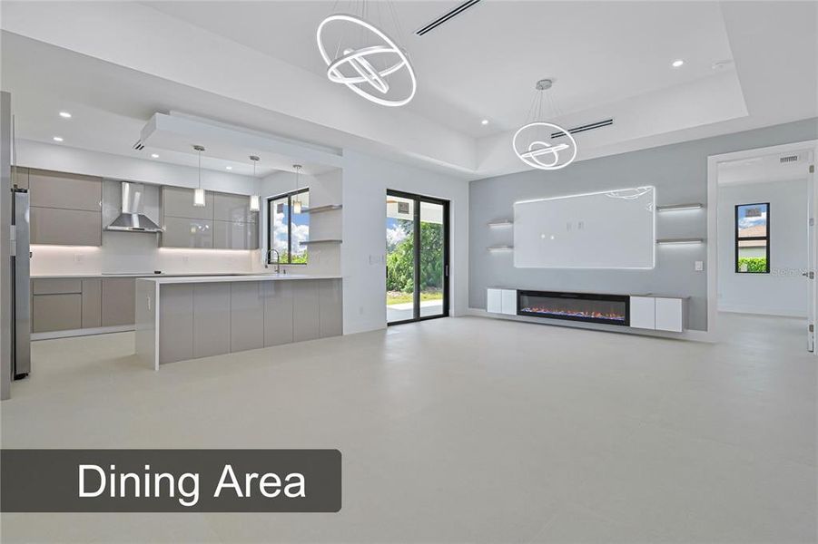 Spacious, unfurnished interior of a new home in , Cape Coral (Image 15). Spacious, unfurnished interior of a new home in , Cape Coral (Image 15).