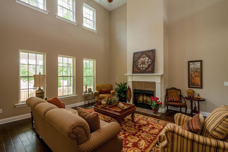 Representative furnished interior of a home built from the Springfield V by Ivey Homes in Windsor, North Augusta (Image 5). Representative furnished interior of a home built from the Springfield V by Ivey Homes in Windsor, North Augusta (Image 5).
