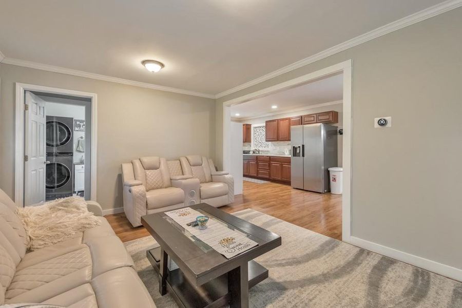 Furnished interior view inside a new home in , Silver Creek (Image 16). Furnished interior view inside a new home in , Silver Creek (Image 16).