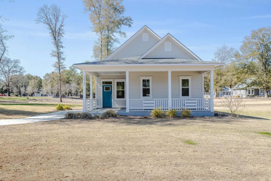 Front exterior of a new home in , Summerton, SC, highlighting curb appeal (Image 18).