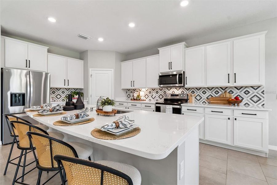 Furnished interior view inside a new home in Deerbrook, Land O' Lakes (Image 9).