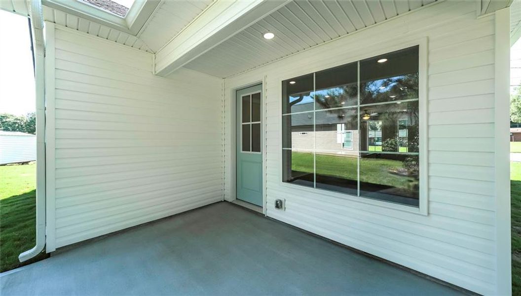Exterior details and patio area of a home in , Carrollton (Image 3). Exterior details and patio area of a home in , Carrollton (Image 3).