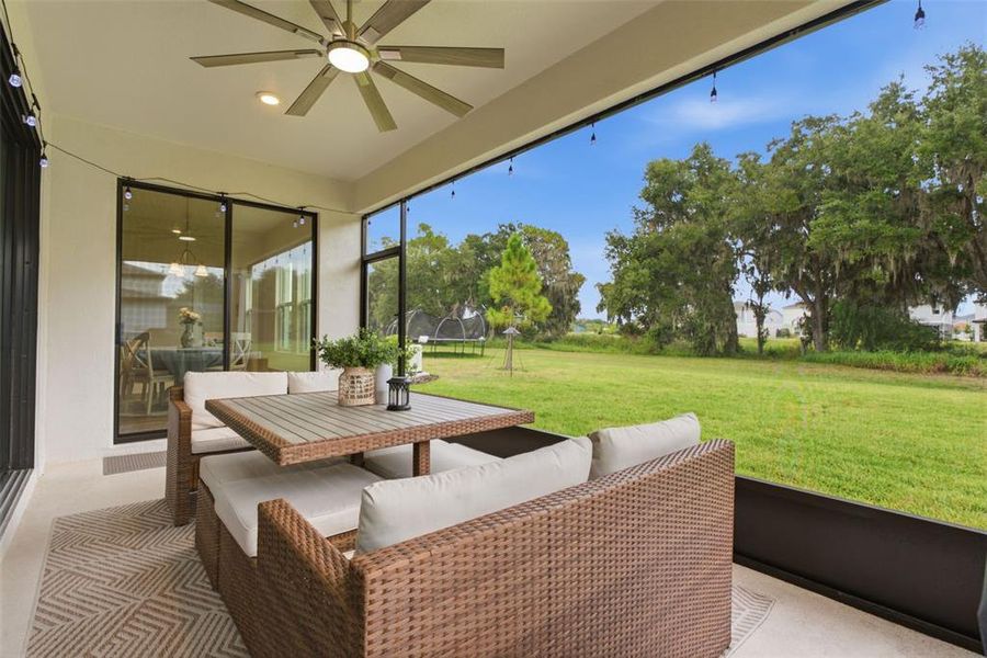 Exterior details and patio area of a home in Hawkstone, Lithia (Image 3).