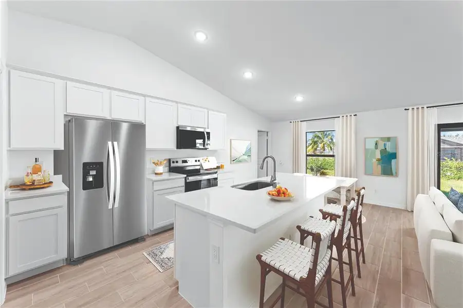 Furnished interior view inside a new home in , Port Charlotte (Image 6).