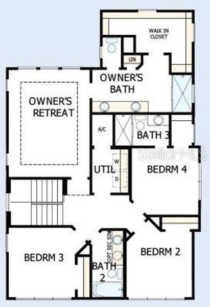 Floor Plan Second Floor