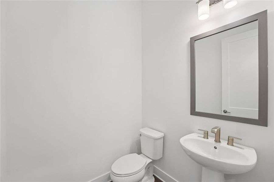 Furnished interior view inside a new home in Sterling Pointe, Cumming (Image 15).