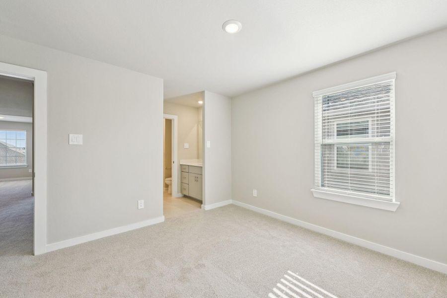 Spacious, unfurnished interior of a new home in Landing Meadows - Premier Series, New Caney (Image 19).