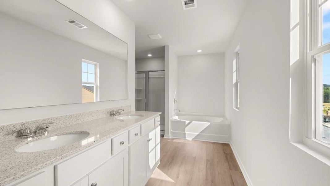 Furnished interior view inside a new home in Lost Creek, Dallas (Image 3).