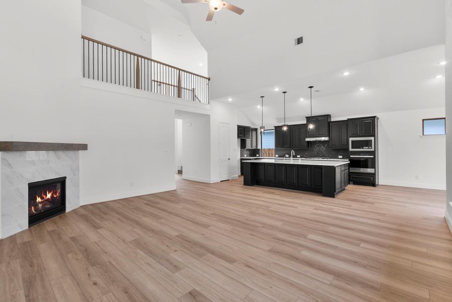 Furnished interior view inside a new home in Colton, Montgomery (Image 8).
