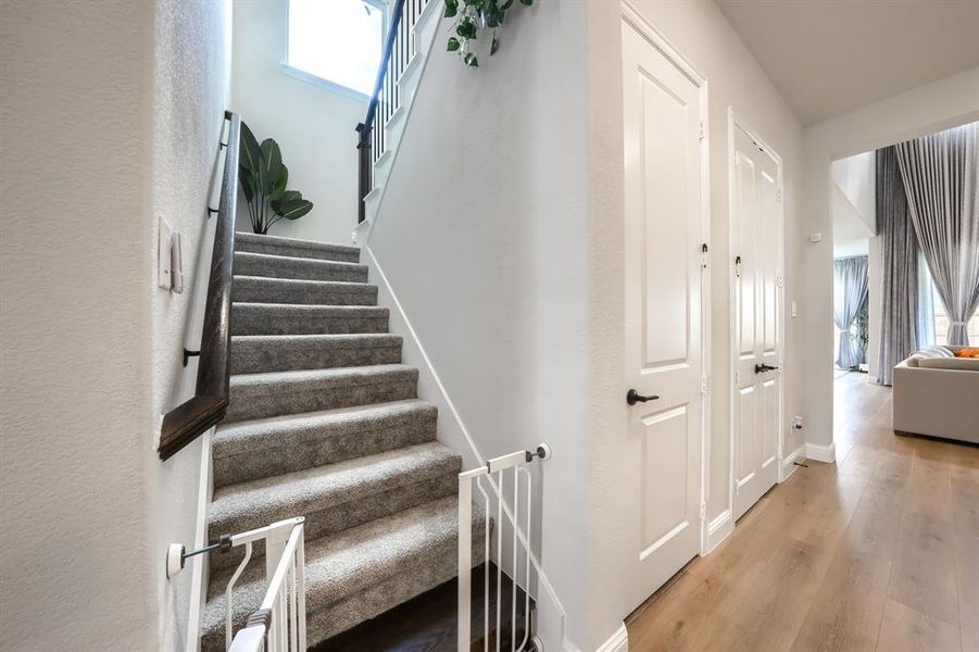 Furnished interior view inside a new home in Cross Creek Meadows, Celina (Image 33).