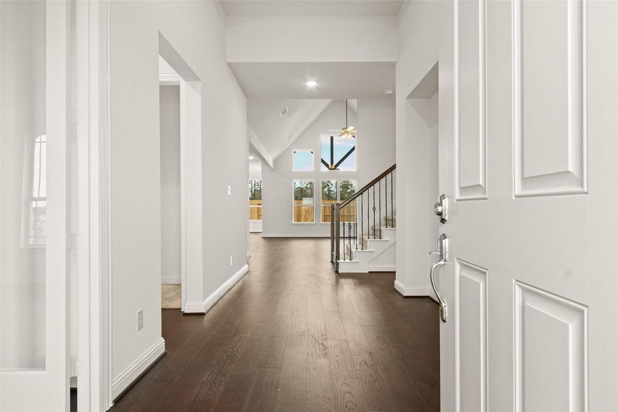 Spacious, unfurnished interior of a new home in Sundance Cove, Crosby (Image 33). Spacious, unfurnished interior of a new home in Sundance Cove, Crosby (Image 33).
