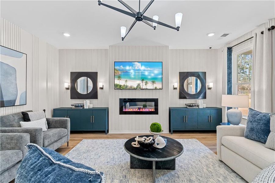 Furnished interior view inside a new home in Bowers Farm, McDonough (Image 6).
