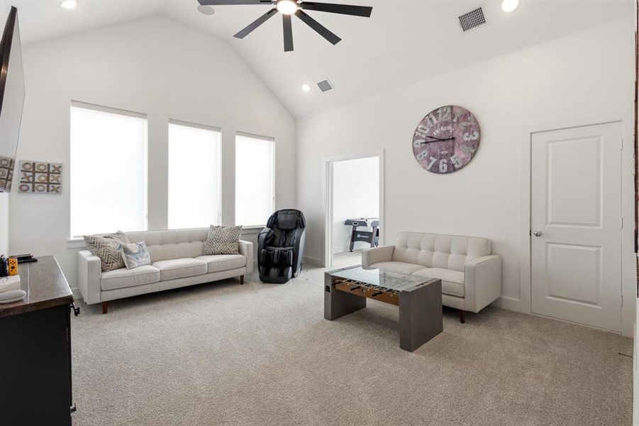 Game room up for family fun!