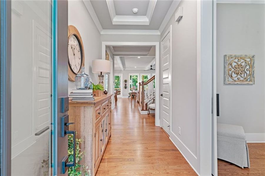 Furnished interior view inside a new home in , Woodstock (Image 9). Furnished interior view inside a new home in , Woodstock (Image 9).