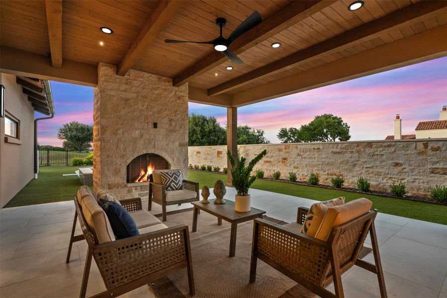 The perfect spot to relax & watch the sunset!