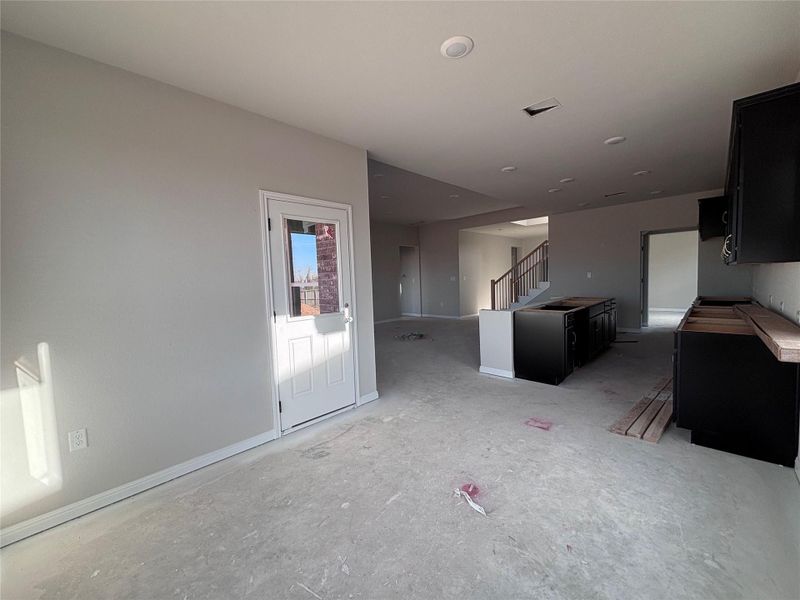 In-progress construction of a new home in The Colony, Bastrop, TX (Image 10).