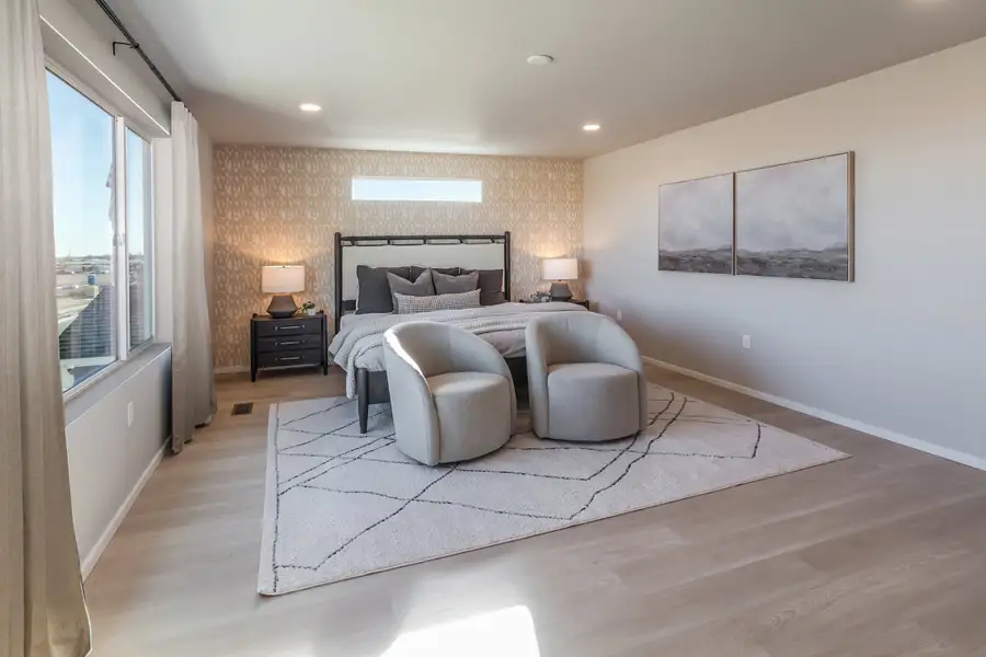 Representative furnished interior of a home built from the Clemens by Hartford Homes in Bloom, Fort Collins (Image 39).