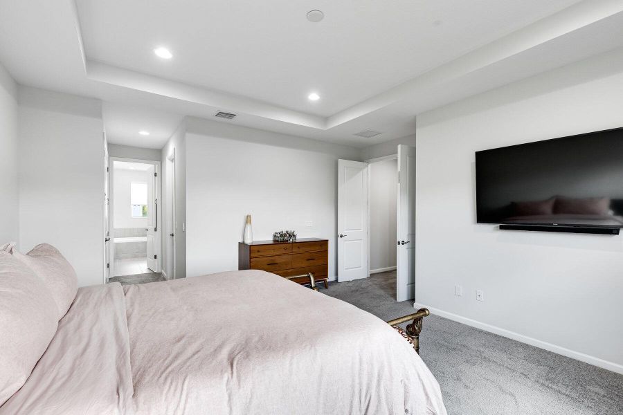Furnished interior view inside a new home in , Westlake (Image 8).
