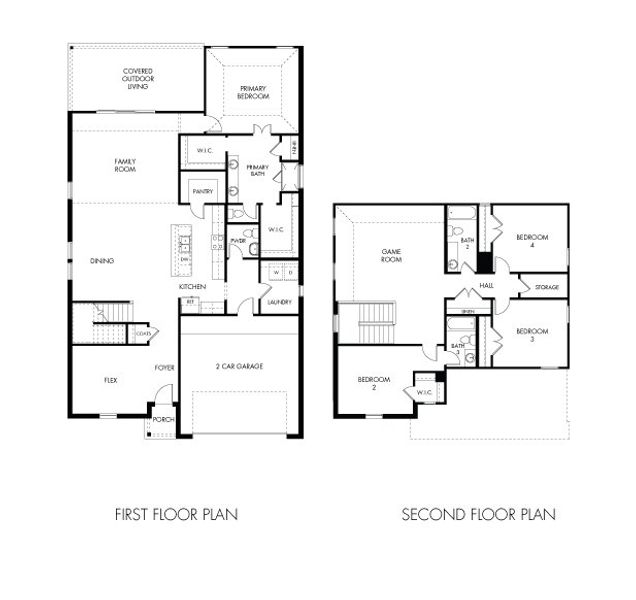 2D floor plan layout of this home in River Ridge, Crandall, TX (Image 2). 2D floor plan layout of this home in River Ridge, Crandall, TX (Image 2).