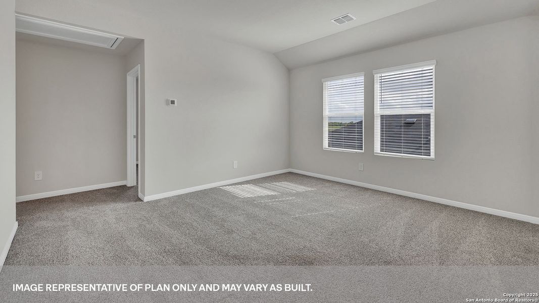 Spacious, unfurnished interior of a new home in Paramount, Kyle (Image 22).