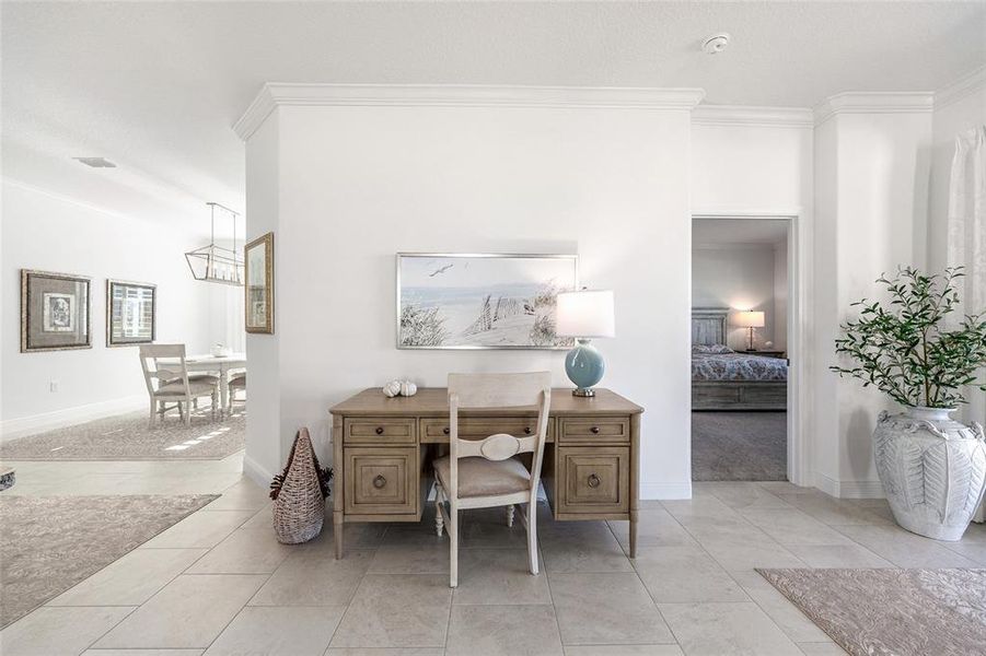 Furnished interior view inside a new home in , Ocala (Image 43).