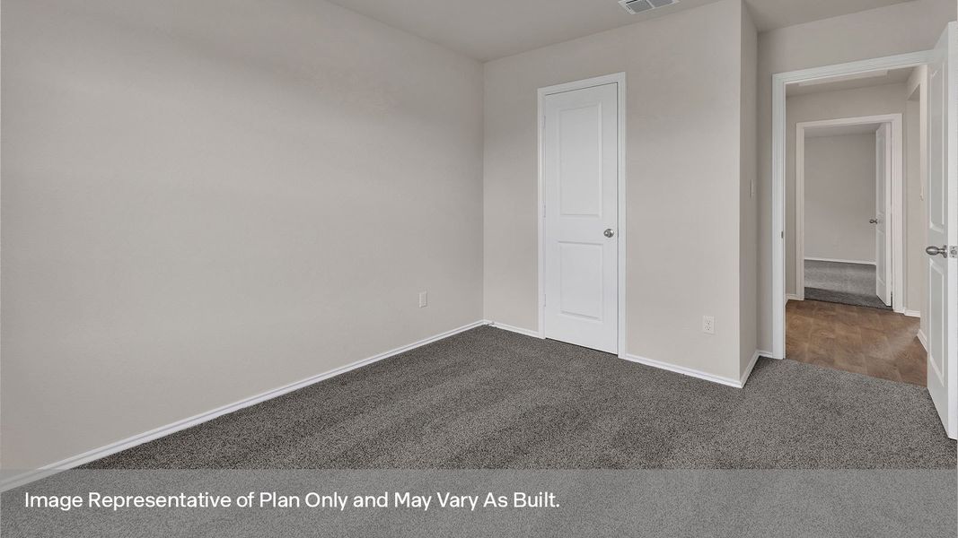 Representative unfurnished interior of a home built from the The Denton by D.R. Horton in Bollinger, Maxwell (Image 15).