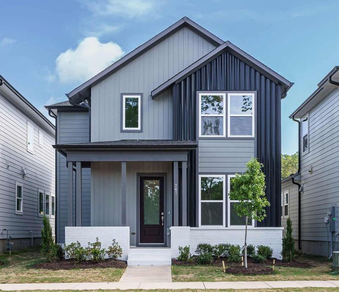 Front exterior of a home in the NoVi Chatham Park - The Garden Collection community, located in Pittsboro, NC (Image 11).