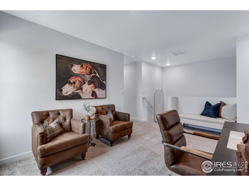 Furnished interior view inside a new home in Vista Meadows, Fort Lupton (Image 33).