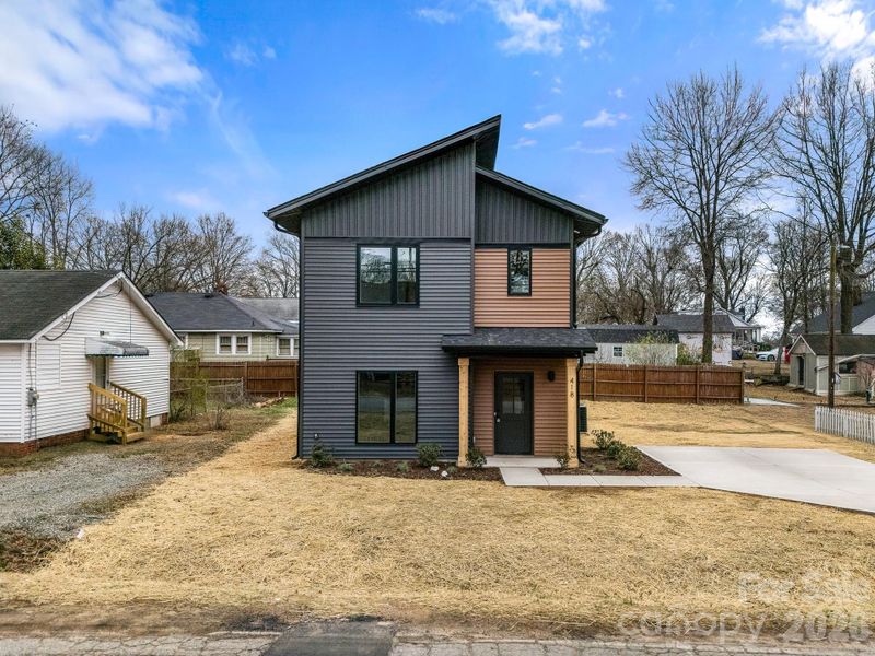 Front exterior of a new home in , Kannapolis, NC, highlighting curb appeal (Image 2). Front exterior of a new home in , Kannapolis, NC, highlighting curb appeal (Image 2).
