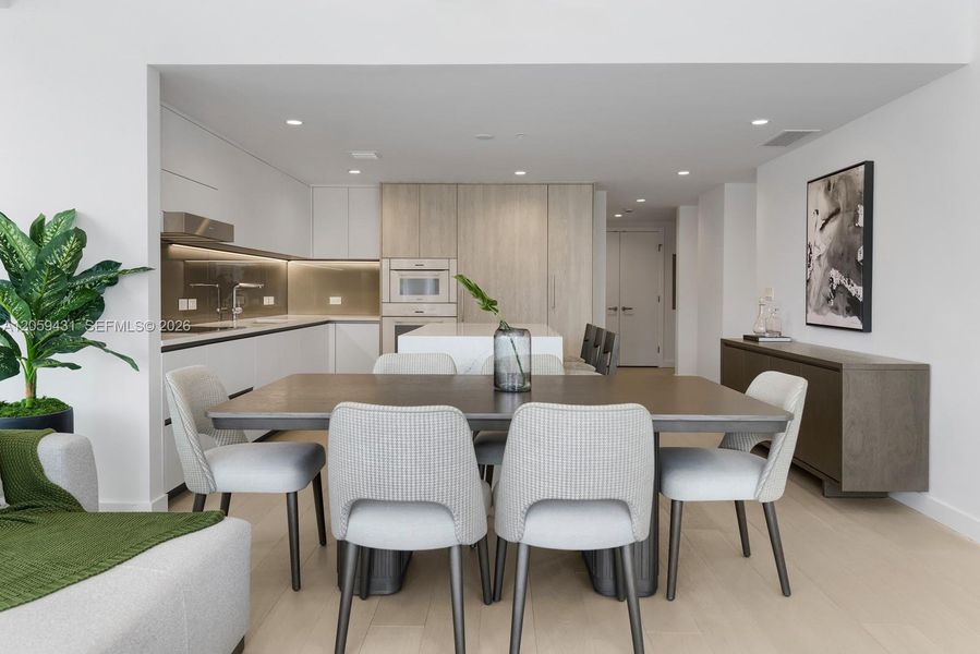 Furnished interior view inside a new home in , Bay Harbor Islands (Image 14). Furnished interior view inside a new home in , Bay Harbor Islands (Image 14).