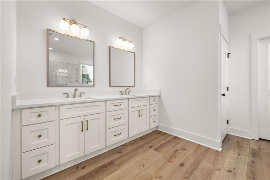 Furnished interior view inside a new home in , Sugar Hill (Image 12).