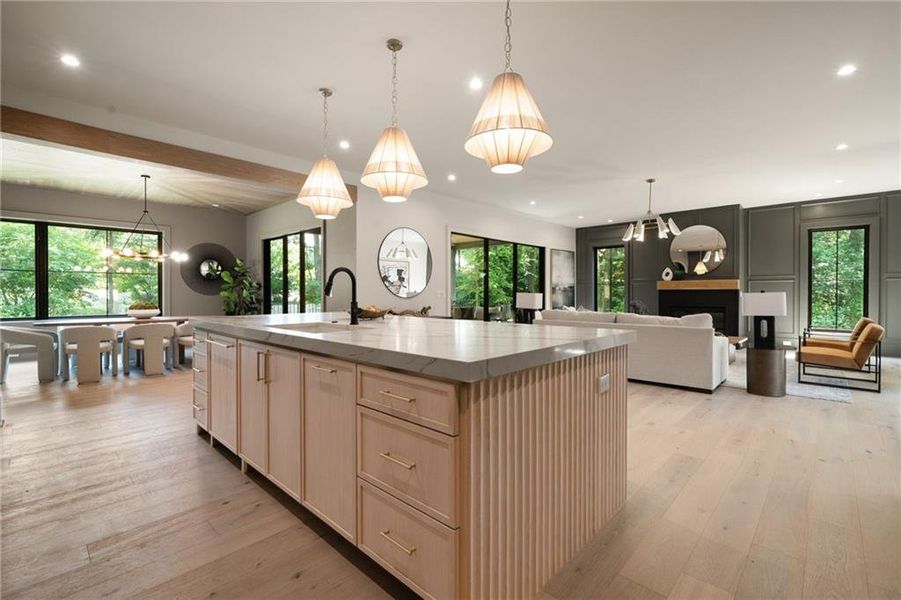Furnished interior view inside a new home in , Roswell (Image 46).