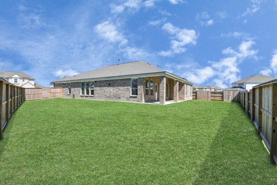 Explore the expansive backyard with its inviting covered patio—a perfect blend of space for the kids to play and adults to unwind. Ideal for creating your outdoor oasis, this backyard accommodates patio furniture, a BBQ pit, and endless possibilities for leisure and entertainment. Explore the expansive backyard with its inviting covered patio—a perfect blend of space for the kids to play and adults to unwind. Ideal for creating your outdoor oasis, this backyard accommodates patio furniture, a BBQ pit, and endless possibilities for leisure and entertainment.