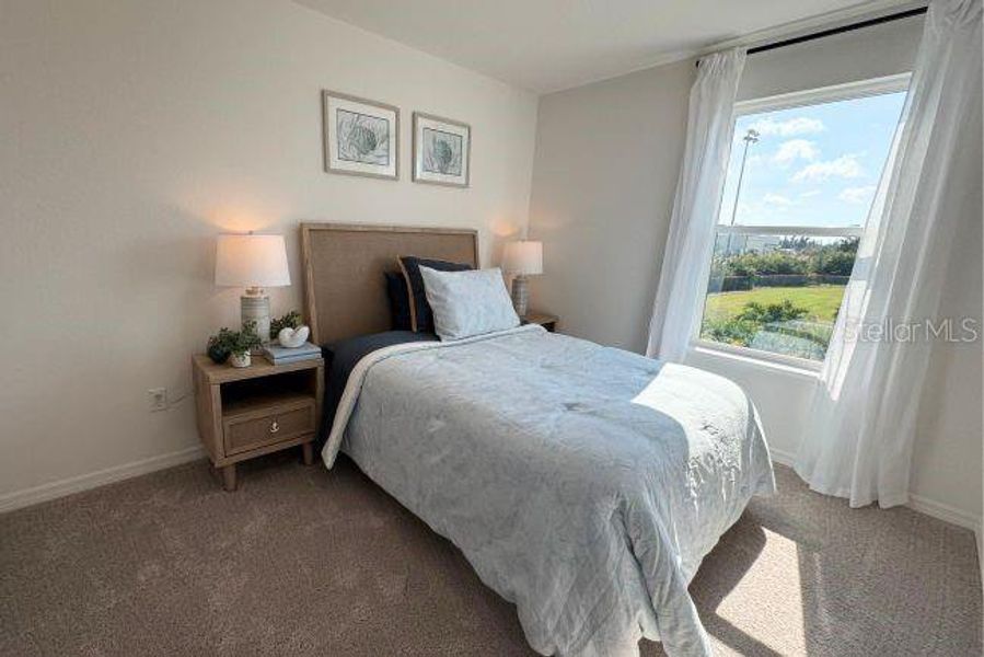 Furnished interior view inside a new home in Orchid Cove, Bokeelia (Image 18).