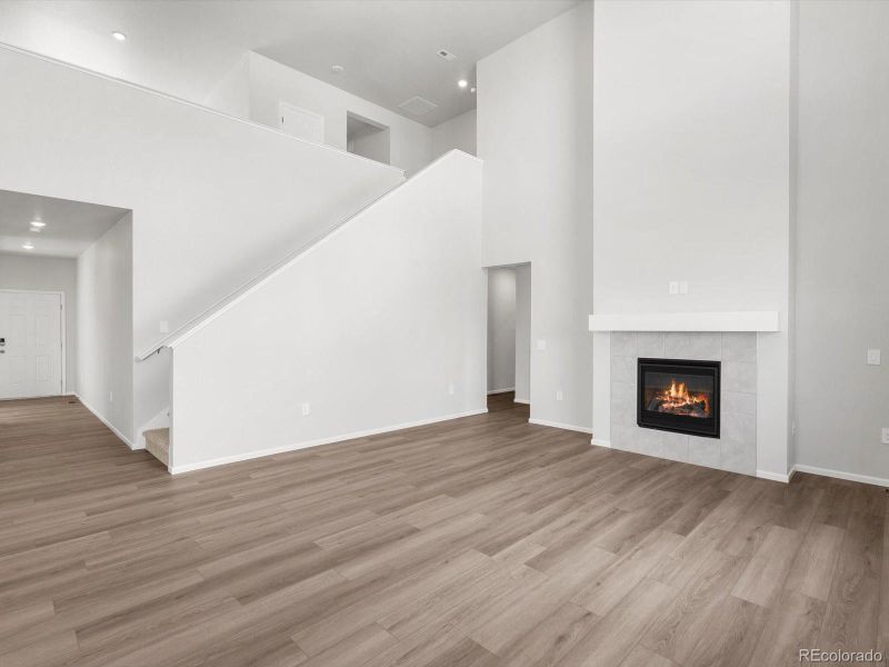 Spacious, unfurnished interior of a new home in Poudre Heights: The Alpine Collection, Windsor (Image 18).