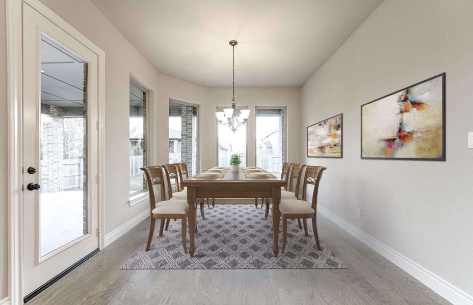 Representative furnished interior of a home built from the 3799 by Ravenna Homes in The Woodlands Hills 65′, Willis (Image 11). Representative furnished interior of a home built from the 3799 by Ravenna Homes in The Woodlands Hills 65′, Willis (Image 11).