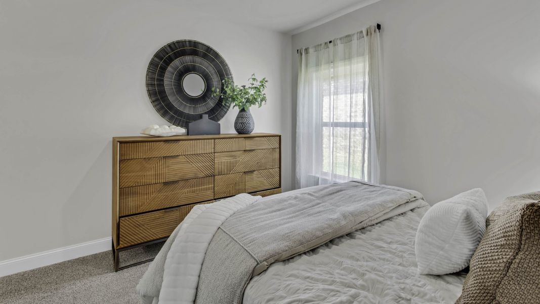 Furnished interior view inside a new home in Hedge Rose, Somerville (Image 30). Furnished interior view inside a new home in Hedge Rose, Somerville (Image 30).