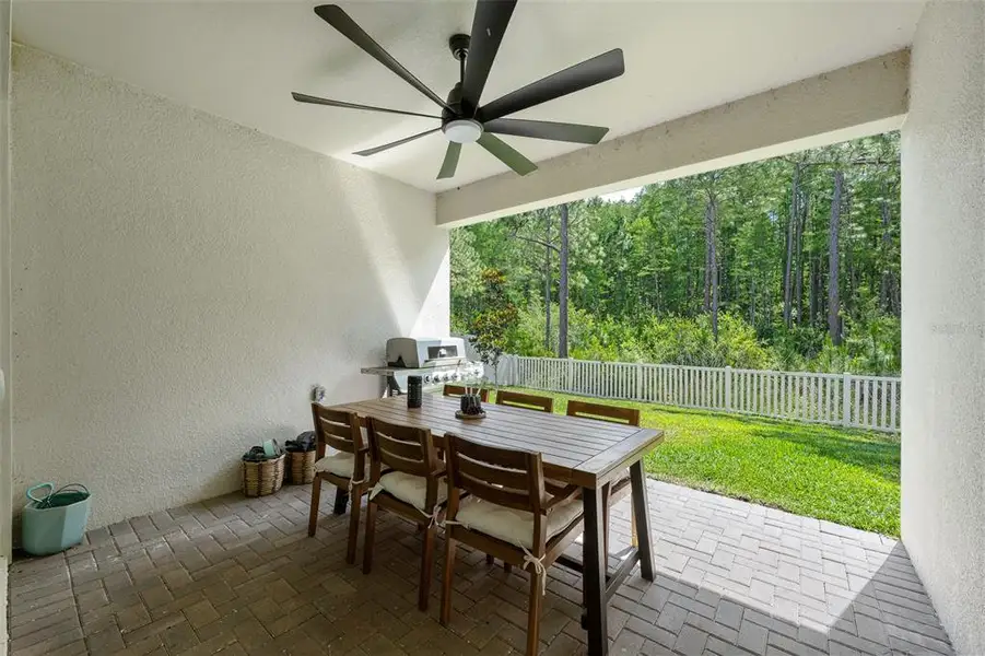Exterior details and patio area of a home in , Lutz (Image 2). Exterior details and patio area of a home in , Lutz (Image 2).