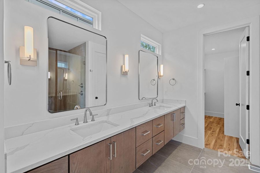 Furnished interior view inside a new home in , Charlotte (Image 10).