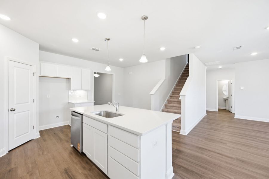 Furnished interior view inside a new home in Carriage Estates, Lexington (Image 10).