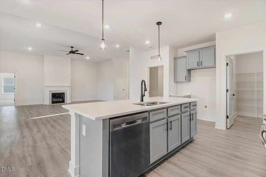 Furnished interior view inside a new home in Charlotte's Ridge, Middlesex (Image 9).