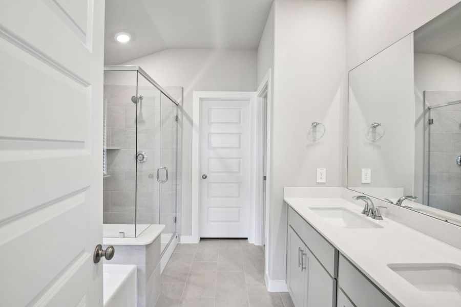 Photo is not of the actual home, but is an inspirational photo of builder’s model home and may depict options, furnishings, and/or decorator features that are not included