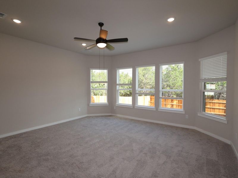 Spacious, unfurnished interior of a new home in Edgewood, Leander (Image 20). Spacious, unfurnished interior of a new home in Edgewood, Leander (Image 20).