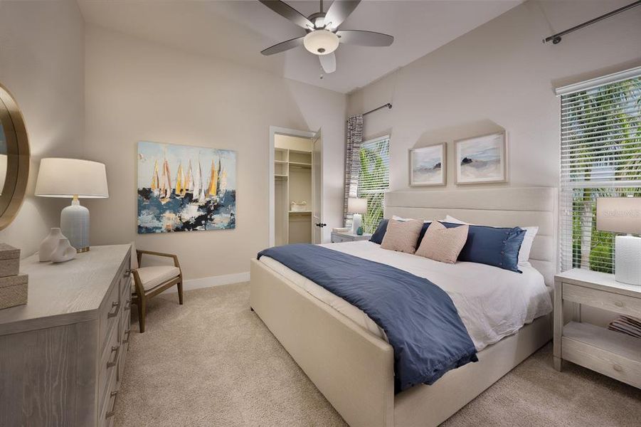 Furnished interior view inside a new home in , Ocala (Image 10).