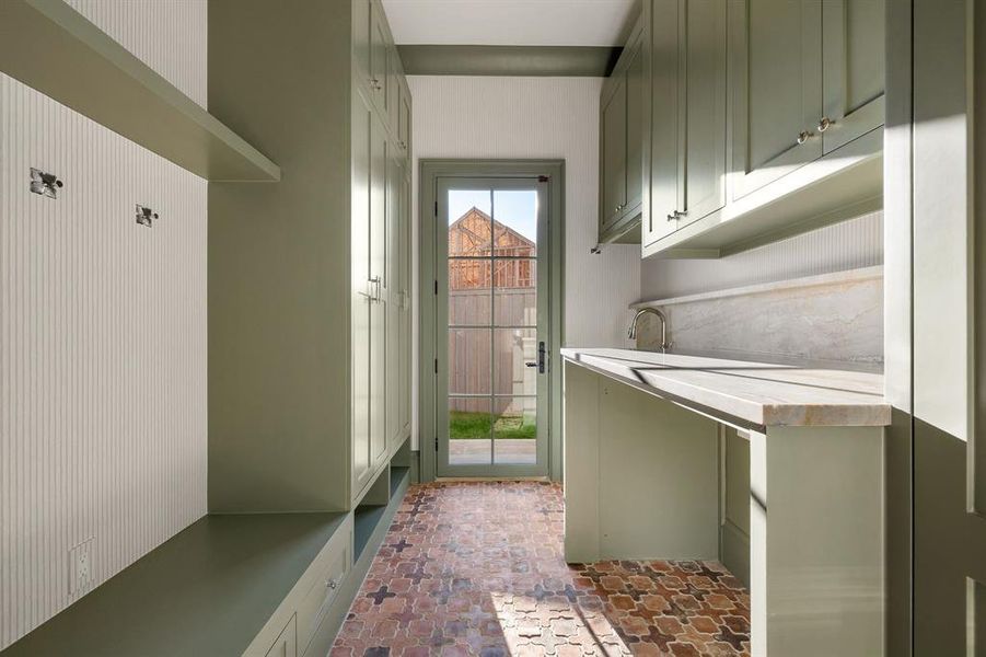 In-progress construction of a new home in , Frisco, TX (Image 36).