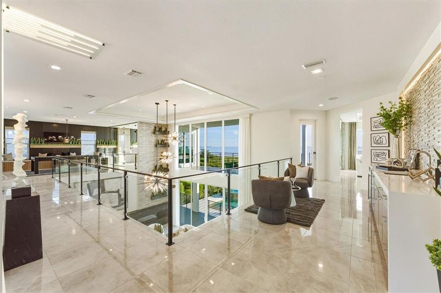 Furnished interior view inside a new home in Legends Bay, Bradenton (Image 45).